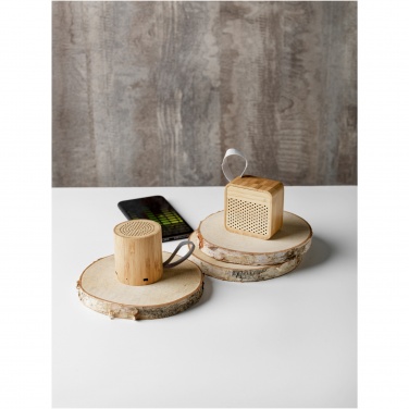 Logotrade werbemittel das Foto: Arcana Bluetooth® Lautsprecher aus Bambus
