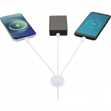 Logotrade Geschäftsgeschenke das Foto: Pure 5-in-1-Ladekabel, antimikrobiell