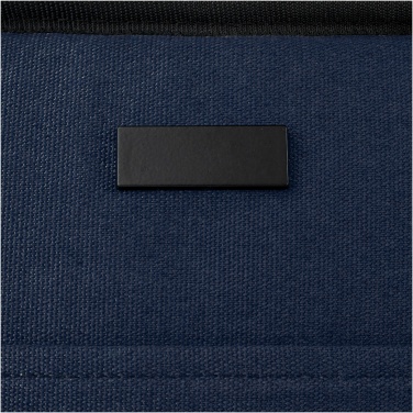 Logotrade Werbegeschenke das Foto: Joey GRS-recycelte Canvas Lunch Kühltasche 6 L für 9 Dosen