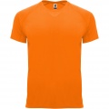 Bahrain Sport T-Shirt für Kinder, Fluoreszierendes Orange
