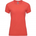 Bahrain Sport T-Shirt für Damen, Fluoreszierende Koralle