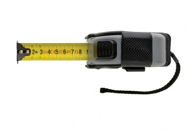 Logotrade Werbegeschenke das Foto: Auto-Stop-Maßband aus recyceltem Kunststoff, 8m/25mm