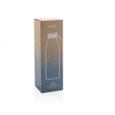 Logotrade Geschäftsgeschenke das Foto: Avira Atik RCS recycelte PET-Flasche 1L