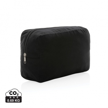Logotrade Werbeartikel das Foto: Impact Aware™ 285g/m² Kosmetiktasche aus ungefärbtem Canvas