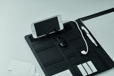 Logotrade Werbegeschenke das Foto: DIN A4 Portfolio & Powerbank