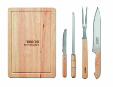 Logotrade werbemittel das Foto: 4teiliges Barbecue Werkzeug