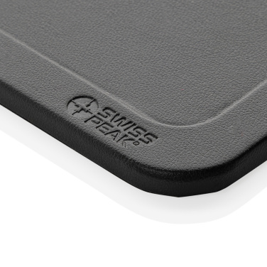 Logotrade Firmengeschenke das Foto: Swiss Peak 3-in-1- Wireless-Charging Desk-Tray aus RCS rPU