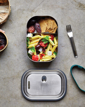 Logotrade Firmengeschenke das Foto: Black+Blum Stainless Steel Lunch Box groß