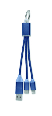 Logotrade Werbeartikel das Foto: 4in1 Ladekabel Typ-C