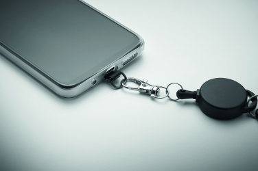 Logotrade Firmengeschenke das Foto: Einziehbarer Smartphone-Halter
