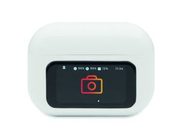 Logotrade Geschäftsgeschenke das Foto: 5.0 TWS-Ohrhörer Set