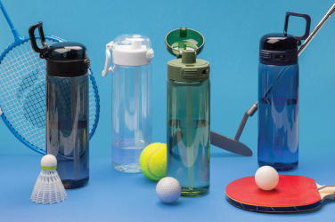 Logotrade Geschäftsgeschenke das Foto: Sip'nLock RCS rPET auslaufsichere Sport-Trinkflasche 800ml