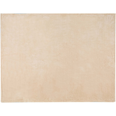 Logotrade Geschäftsgeschenke das Foto: Ashen GRS-recycelte Sherpa Decke