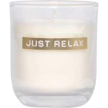 Logotrade Firmengeschenke das Foto: Wellmark Discovery 250 ml Handseifenspender und 150 g Duftkerze im Set