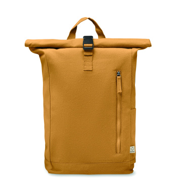 Logotrade Werbeartikel das Foto: Rolltop-Rucksack 390 g/m²