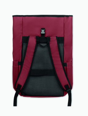 Logotrade Logogeschenke das Foto: Rolltop-Rucksack 600D RPET
