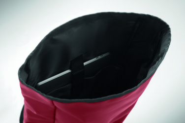 Logotrade Firmengeschenke das Foto: Rolltop-Rucksack 600D RPET