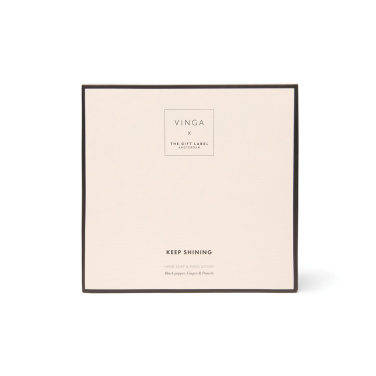 Logotrade werbemittel das Foto: VINGA x TGL Handpflege-Geschenkset