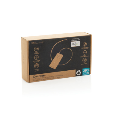Logotrade Logogeschenke das Foto: Quantum RCS Ultra-Fast 45W 10.000mAh Powerbank mit Display