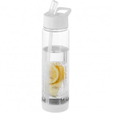 Logo trade promotional merchandise image of: Tutti-frutti 740 ml Tritan™ infuser sport bottle