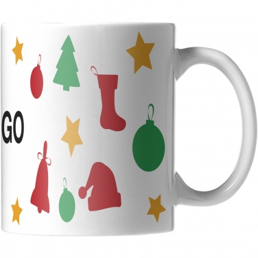 Logo trade promotional merchandise photo of: Pic 330 ml ceramic sublimation mug