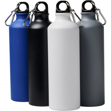 Logotrade promotional product picture of: Oregon 770 ml matte water bottle with carabiner
