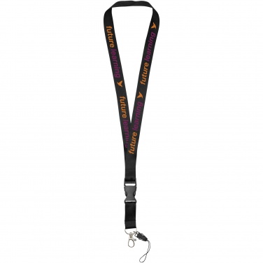 Logotrade advertising products photo of: Sagan phone holder lanyard with detachable buckle