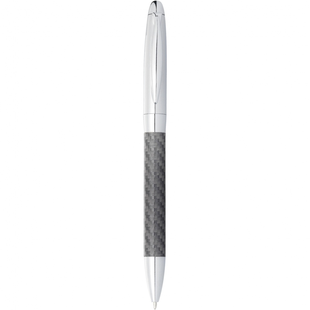 Logotrade advertising product picture of: Winona ballpoint pen with carbon fibre details