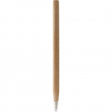 Logo trade corporate gifts image of: Arica wooden ballpoint pen