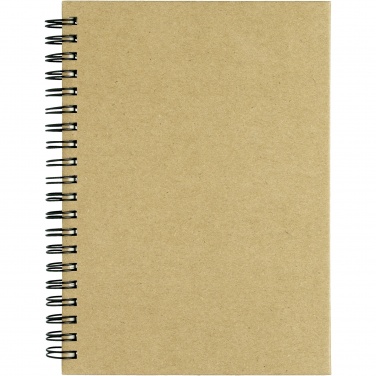 Logo trade promotional giveaway photo of: Mendel recycled notebook