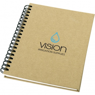 Logo trade promotional products image of: Mendel recycled notebook
