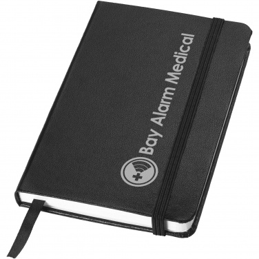 Logo trade business gifts image of: Classic A6 hard cover pocket notebook