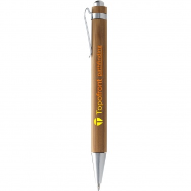 Logo trade advertising products image of: Celuk bamboo ballpoint pen