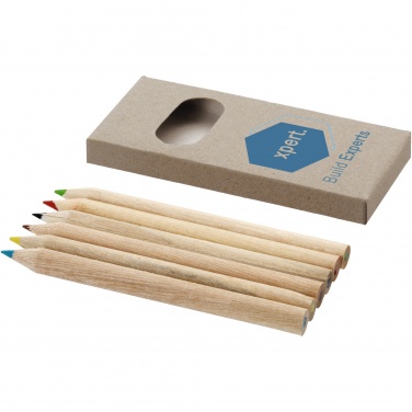 Logotrade promotional gifts photo of: Ayola 6-piece coloured pencil set