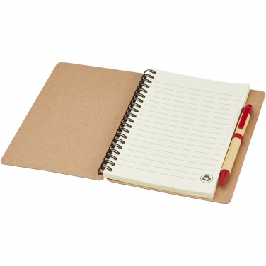 Logotrade promotional giveaways photo of: Priestly recycled notebook with pen