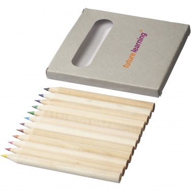 Logotrade corporate gift image of: Tallin 12-piece coloured pencil set