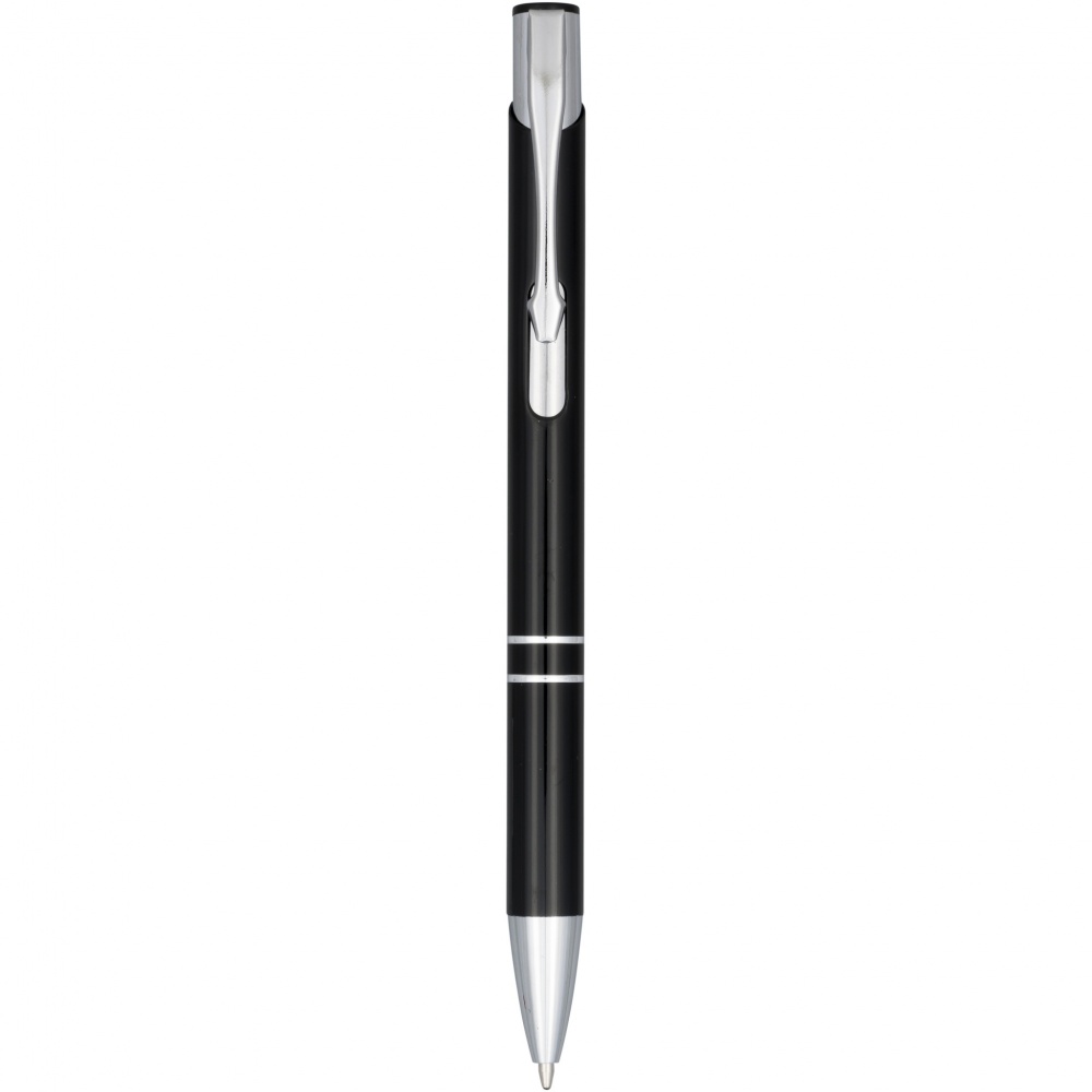 Logotrade promotional item picture of: Moneta anodized aluminium click ballpoint pen