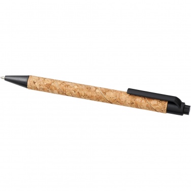 Logotrade promotional merchandise photo of: Midar cork and wheat straw ballpoint pen