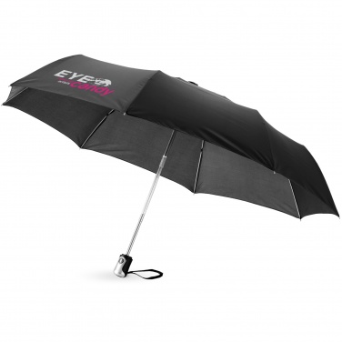 Logo trade corporate gift photo of: Alex 21.5" foldable auto open/close umbrella
