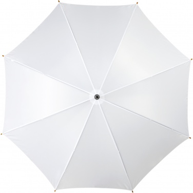 Logo trade promotional product photo of: Kyle 23" auto open umbrella wooden shaft and handle