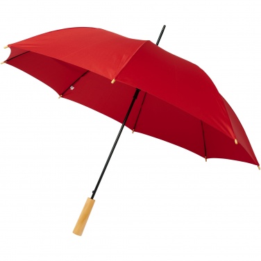 Logo trade promotional giveaway photo of: Alina 23" auto open recycled PET umbrella