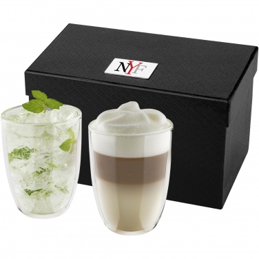 Logo trade advertising product photo of: Boda 2-piece glass set
