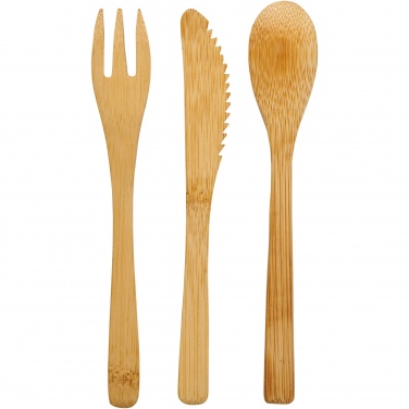 Logotrade promotional gift picture of: Celuk bamboo cutlery set