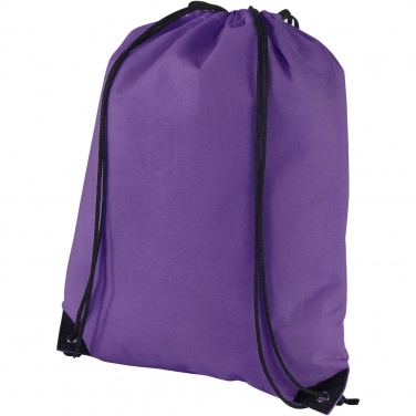 Logotrade promotional merchandise picture of: Evergreen non-woven drawstring bag 5L