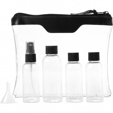 Logo trade promotional merchandise image of: Munich airline approved travel bottle set