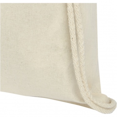 Logo trade promotional item photo of: Oregon 100 g/m² cotton drawstring bag 5L