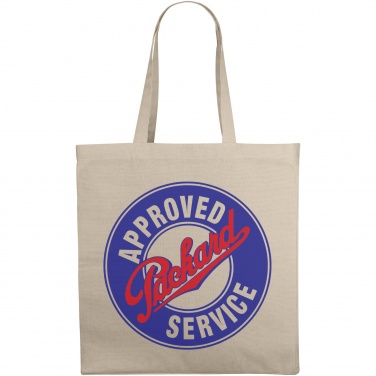 Logo trade promotional giveaways image of: Odessa 220 g/m² cotton tote bag 13L