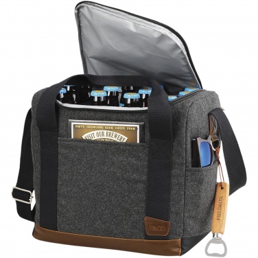 Logo trade promotional merchandise image of: Campster 12-bottle cooler bag 13L