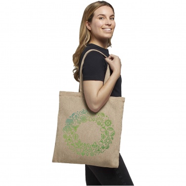 Logo trade promotional gifts image of: Pheebs 150 g/m² recycled tote bag 7L