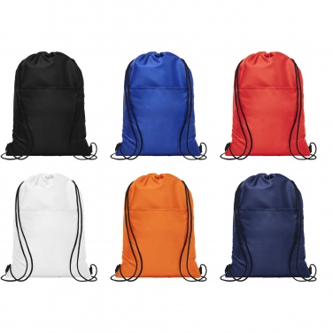 Logo trade promotional merchandise photo of: Oriole 12-can drawstring cooler bag 5L